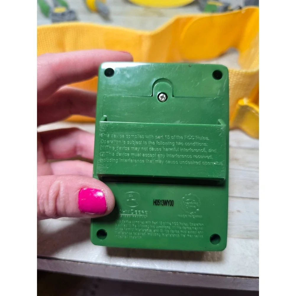 John Deere Kids Toy Lot Ertl Tool Box‎ & Talking Tool Belt w/ Tools Hat VIDEO